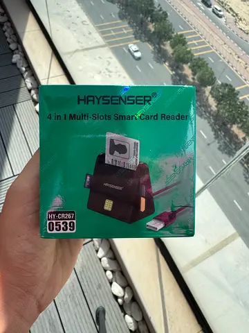 4 in 1 multi slots smart card reader 20 AED 💰 never used