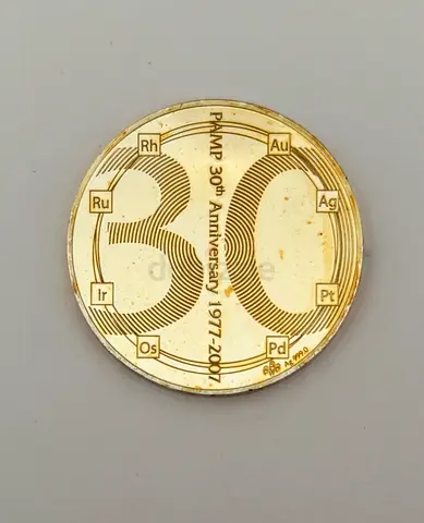 Silver 999.0 32g Coin - PAMP 30th Anniversary