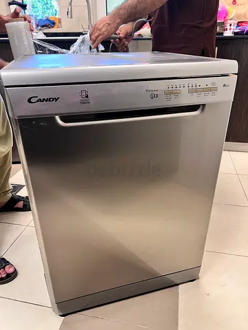 Candy freestanding stainless steel dishwasher - good condition