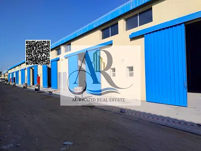 📢 مستودع للإيجار في الصناعية – عجمان  🔹