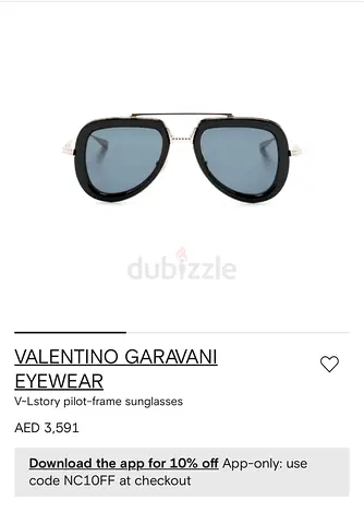 Valentino Garavani Eyewear - V-Lstory Pilot-Frame Sunglasses