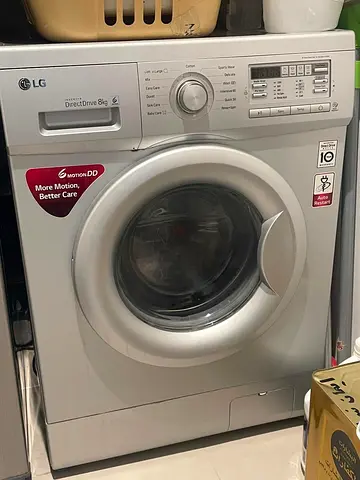 LG 8kg Front Load Washing Machine - Direct Drive, Excellent Working Condition