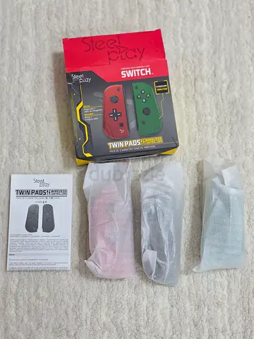 Steelplay Wireless Twin Pads Controllers For Nintendo Switch Multicolour
Only the box is damaged; th