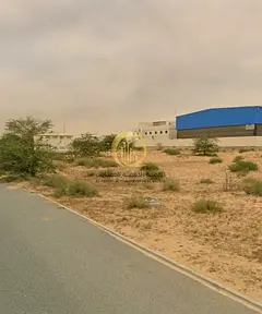 For sale: industrial land in Sharjah, Arqoub Industrial area, area of 57,109 sq ft on a 39-meter str