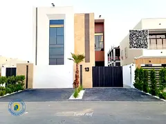Luxury 4-bedroom villa with Roof for sale in Al Helio 2, Ajman. Registration fees. Bank financing, F