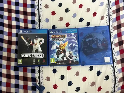Sony Playstation 4 game cd Rainbow 6 Siege Ashes Cricket Ratchet and Clank FIFA 20
