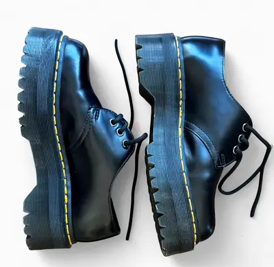 Dr Martens Platform Oxfords Shoes