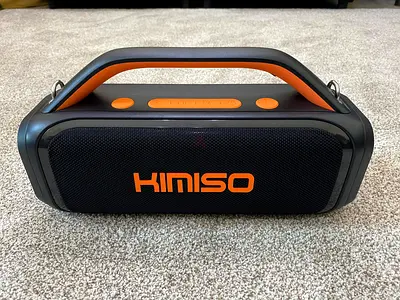 Portable Bluetooth Speaker with RGB lighting  2 Mics — Brand New (Still in Box)