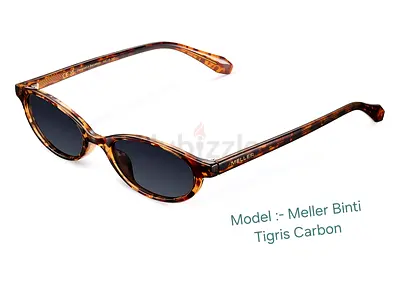 Meller Binti Tigris Carbon Tortoiseshell Sunglasses - new