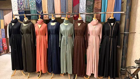 Modest Long Dresses/Abayas - Various Colors, Ready-to-Wear