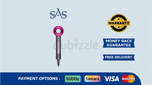 Dyson Supersonic hair dryer | New - Delivery | Warranty | HD08 Gray/Purple