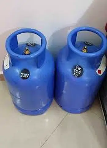 Two 25 lbs Gas cylinders.