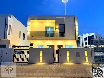 فيلا بسعر شامل رسوم التسجيل والتمليك على الشارع الرئيسي جاهزة للسكن في أرقي مناطق عجمان تملك حر لجميع الجنسيات