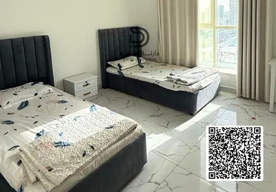 Exceptional 2-Bedroom Apartment for Sale in Al Waha Towers, Ajman – Bright Balcony, Second Floor, Rented AED 45,000 Yearly, Prime Location, Ideal Inve