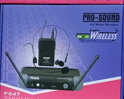 PRO-SOUND VHF Wireless Microphone System PG4T