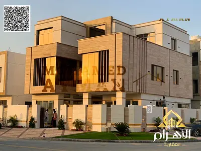 فيلا زاوية فاخرة ثلاث طوابق في الياسمين | أرض 3700 قدم | بناء 6000 قدم | 7 غرف ماستر