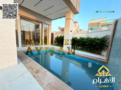 فيلا زاوية فاخرة ثلاث طوابق في الياسمين | أرض 3700 قدم | بناء 6000 قدم | 7 غرف ماستر