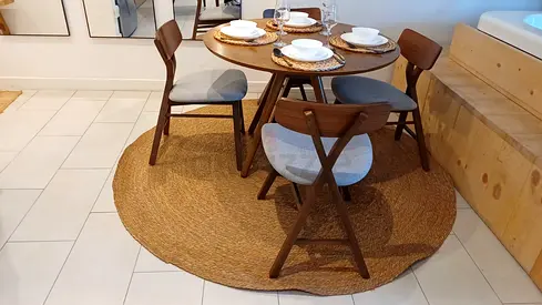 Round Natural Jute Rug