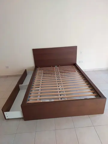 Ikea King size bed with mattress available in perfect condition