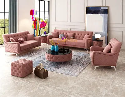 Luxury Home Sofa Set كنب منزلي فاخر
