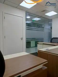 250 Sq Ft Premium Office Space in Business Center, Fully Furnished