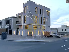 Corner villa, two floors and a roof, price including registration fees, freehold ownership in one of