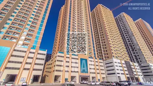 Modern 2 Bedroom Hall Apartment with Covered Parking for Rent in Paradise Lake Towers B9, Emirates City Ajman