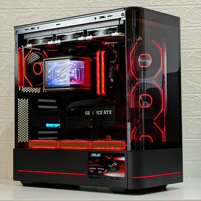 RTX 5090 Ryzen 9 9950X3D 64 GB DDR5 ROG Gaming PC Rendering PC AI PC