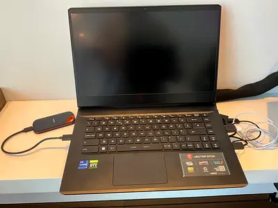 Msi vector gp66, rtx 3080, i9-12900h, 32gb ram, 1tb ssd