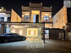 With only a 10% down payment | Own a luxury villa in Al Yasmin, Ajman | 5 master bedrooms and a roof