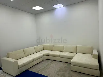 Brand New condition home centre eterno Ushape sofa