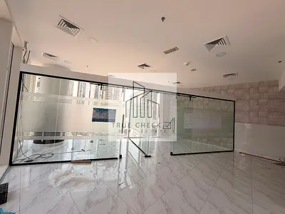 Glass Partitioned| Near Metro | Burj Khalifa View