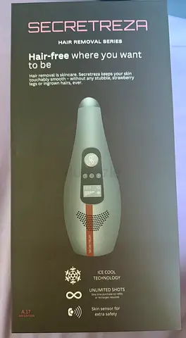 Home Hair removal laser (brand: Secretreza hair removal series) + 2 extra lenses