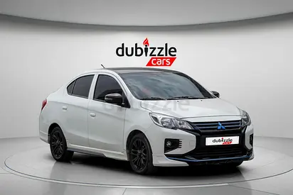 AED 456/month | 2022 Mitsubishi Attrage  | GCC Specs | Ref#450666