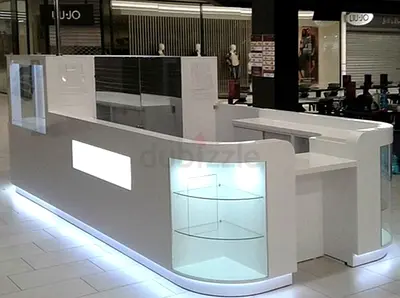 Modern Minimalist kiosk design