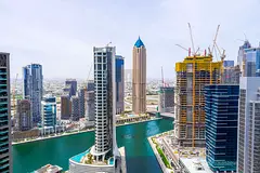 Full Canal View | Very High Floor | Furnished