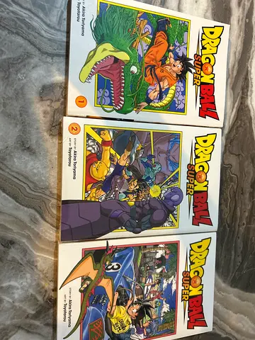 Dragon ball super (1-3) comic books