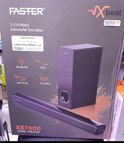 Home Theatre Sound bar 2.1 - Brand new