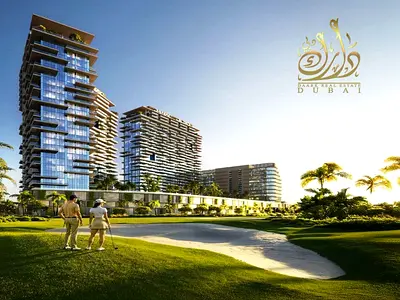 شقة مفروشة بغرفتي نوم | برج داماك ديستريكت A | إطلالات على الجولف وحوض السباحة