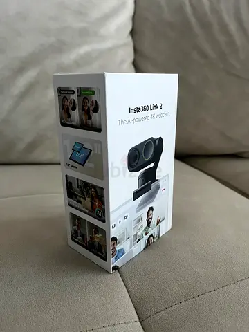 Insta360 Link 2 AI Auto-Tracking 4K Webcam