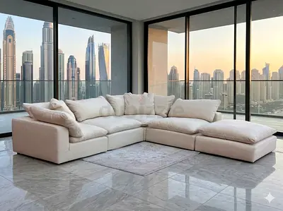 Marina Home Luscious Could Feather 🪶 Filled sofa