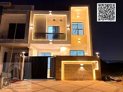 For sale, a villa in Ajman Al yasamn,4 master rooms, a Majles room, a hall, and a maid’s room, fre