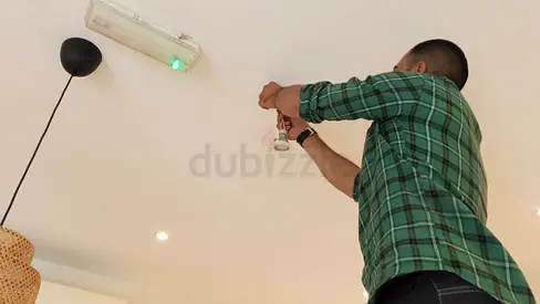 Professional Ceiling Light  Chandelier Installation
