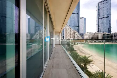 Mangrove and Sea View | Vacant 3BR+M | Furnished