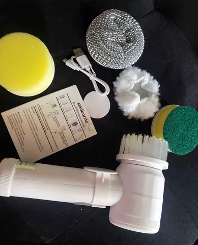 5-in-1 Rechargeable Electric Cleaning Brush (USB Charging)