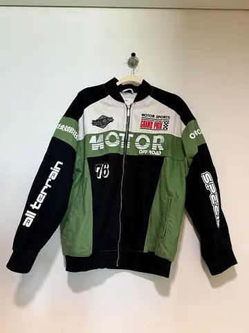 Racing motorsport jacket Bershka