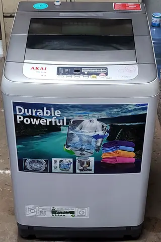 Akai 10 kgs washing machine excellent condition solid matal body good price with warranty