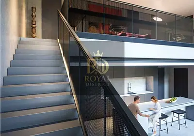 شقة دوبلكس فاخرة بغرفة نوم واحدة | فرصة استثمارية مميزة | عائد استثماري مرتفع | أقل من السعر الأصلي | إل تياترو | مجمع الجادة السكني