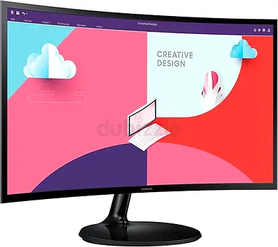 Samsung 27 Inch Curved  (Hdmi, VGA) 75Hz Full HD AMD FreeSync Monitor