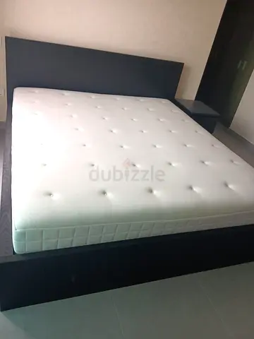Ikea malm bed with ikea mattress